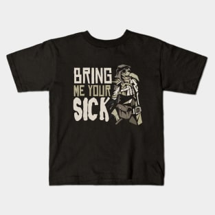 plague doctor quote Kids T-Shirt